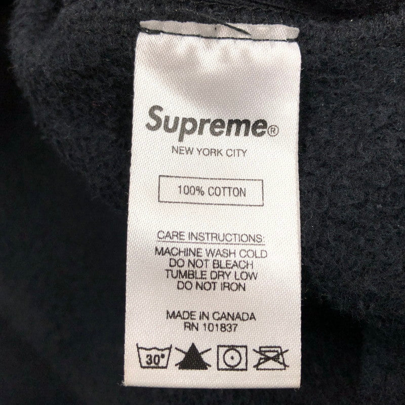 【中古品】【メンズ】 17FW BOX LOGO HOODED SWEATSHIRT ボックス ロゴ フーデッド スウェットシャツ パーカー 長袖 トップス 149-260131-hn-02-fur サイズ：XL カラー：ブラック 万代Net店