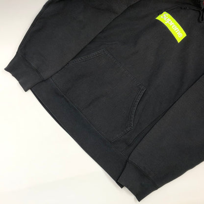 【中古品】【メンズ】 17FW BOX LOGO HOODED SWEATSHIRT ボックス ロゴ フーデッド スウェットシャツ パーカー 長袖 トップス 149-260131-hn-02-fur サイズ：XL カラー：ブラック 万代Net店