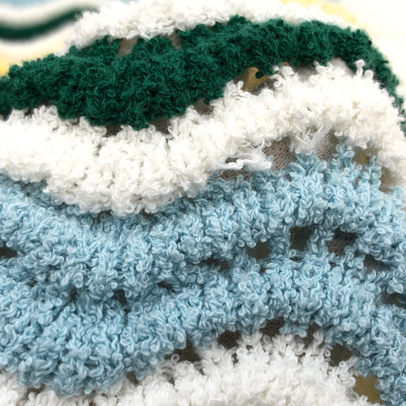 【中古品】【メンズ】 CASABLANCA カサブランカ WAVE TEXTURE SHIRT CASABLANCA24SP-7 ウェーブテクスチャシャツ ニットシャツ 半袖 トップス 141-251119-hn-01-fur サイズ：L カラー：マルチカラー 万代Net店