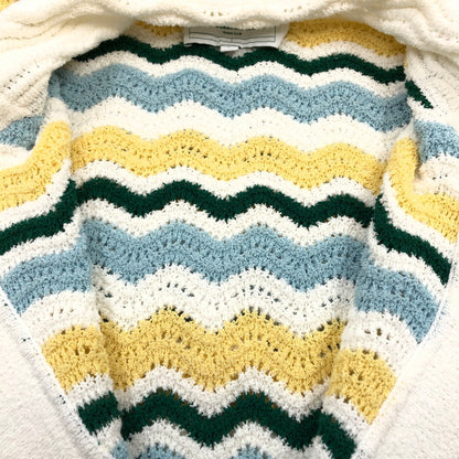 【中古品】【メンズ】 CASABLANCA カサブランカ WAVE TEXTURE SHIRT CASABLANCA24SP-7 ウェーブテクスチャシャツ ニットシャツ 半袖 トップス 141-251119-hn-01-fur サイズ：L カラー：マルチカラー 万代Net店