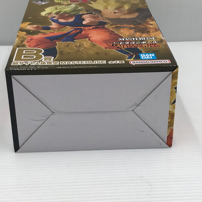 【中古美品】 一番くじ ドラゴンボール BATTLE OF THE SUPER SAIYAN B賞 超サイヤ人孫悟空 MASTERLISE 未開封 050-261001-ti-12-tagh 万代Net店