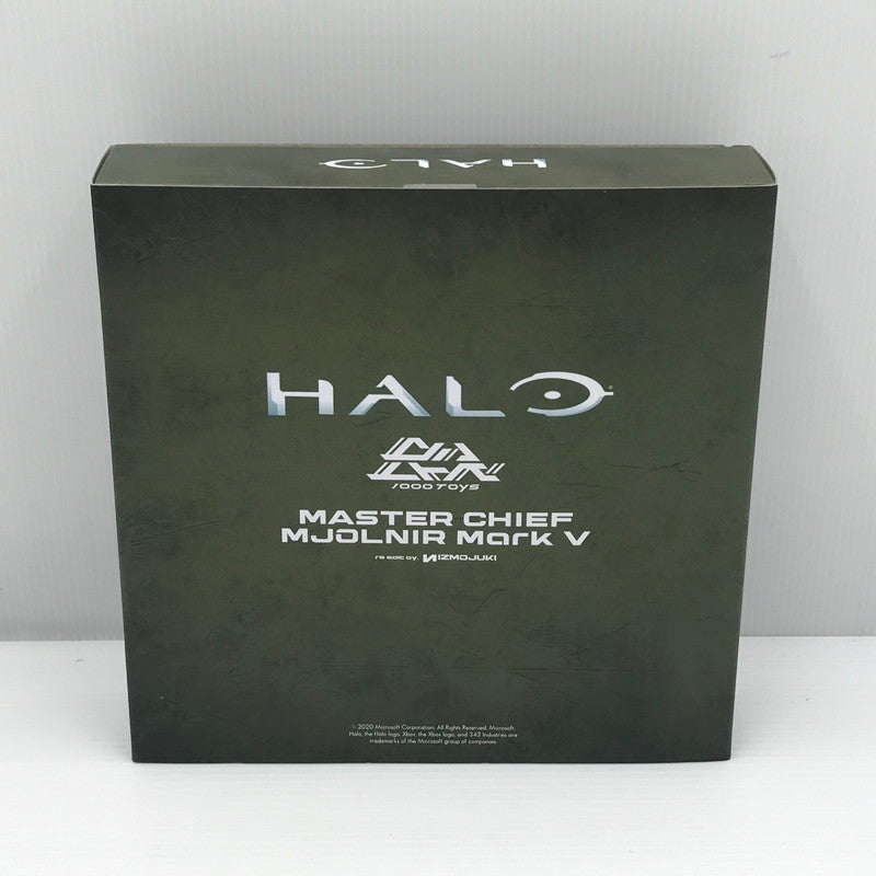 【中古美品】 1000toys HALO 1/12スケール RE：EDIT Master Chief MJOLNIR Mark V アクションフィギュア マスターチーフ ミニョルアーマー 未開封 箱ヤケあり 057-261001-ti-13-tagh 万代Net店