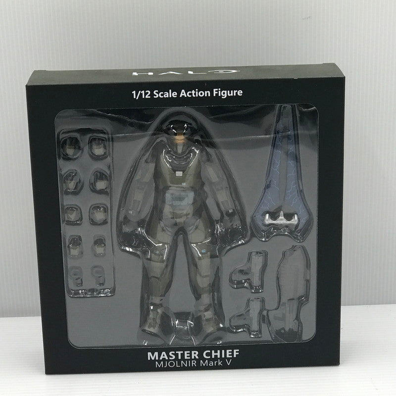 【中古美品】 1000toys HALO 1/12スケール RE：EDIT Master Chief MJOLNIR Mark V アクションフィギュア マスターチーフ ミニョルアーマー 未開封 箱ヤケあり 057-261001-ti-13-tagh 万代Net店
