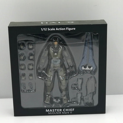 【中古美品】 1000toys HALO 1/12スケール RE：EDIT Master Chief MJOLNIR Mark V アクションフィギュア マスターチーフ ミニョルアーマー 未開封 箱ヤケあり 057-261001-ti-13-tagh 万代Net店