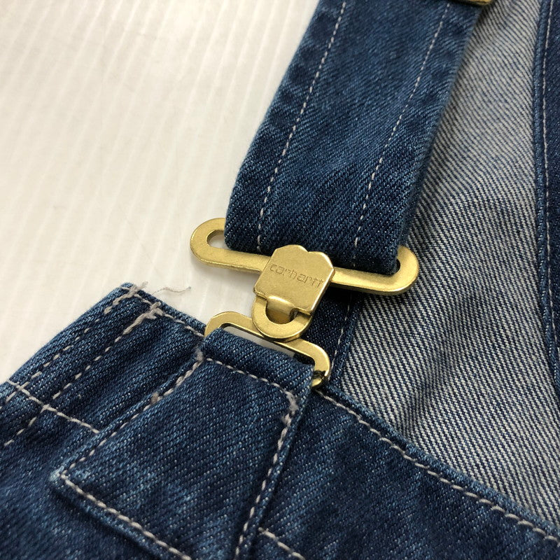 【中古美品】【メンズ】 Carhartt カーハート オーバーオール ウォッシュ加工 ボトムス 145-240312-yo-4-tei サイズ：30×30 カラー：ダークストーン 万代Net店