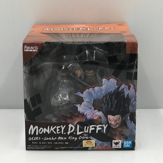 【中古美品】 バンダイスピリッツ フィギュアーツZERO ワンピース 超激戦 モンキー・D・ルフィ ギア4 -スネイクマン・王蛇- 再販 未開封 047-261001-ti-14-tagh 万代Net店