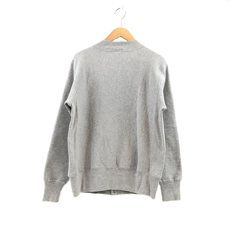 【中古品】【メンズ】 Champion チャンピオン REVERSE WEAVE リバースウィーブ USA製 スナップボタンスウェット カーディガン トップス 148-251119-hn-03-fur サイズ：L カラー：グレー 万代Net店