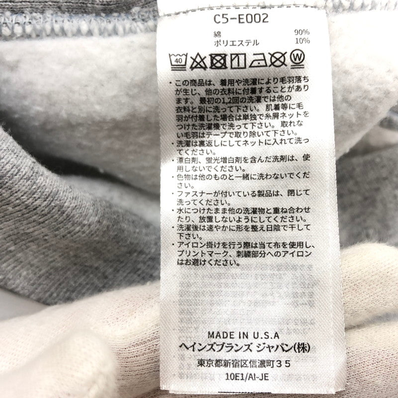 【中古品】【メンズ】 Champion チャンピオン REVERSE WEAVE リバースウィーブ USA製 スナップボタンスウェット カーディガン トップス 148-251119-hn-03-fur サイズ：L カラー：グレー 万代Net店