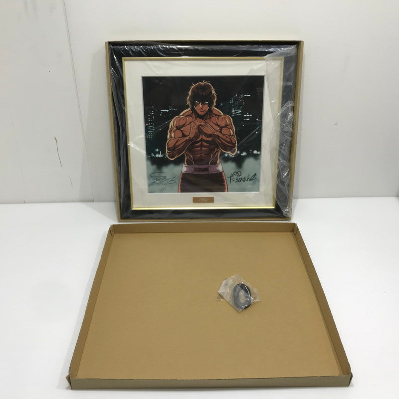 【中古美品】 ケンガンアシュラ 十鬼蛇王馬 複製原画 額装 デジタルサイン入り 052-260629-ti-01-tag 万代Net店