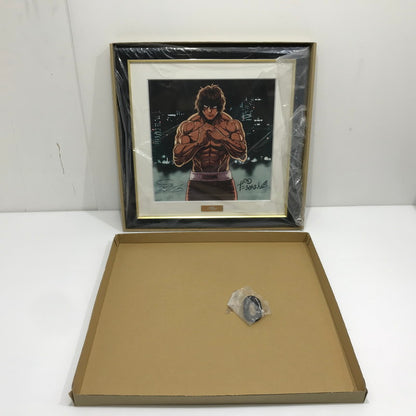 【中古美品】 ケンガンアシュラ 十鬼蛇王馬 複製原画 額装 デジタルサイン入り 052-260629-ti-01-tag 万代Net店