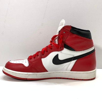 【中古品】【メンズ】 NIKE ナイキ 861428-061 AIR JORDAN 1 RETRO HIGH OG NRG HOMAGE TO HOME エアジョーダン 1 スニーカー 160-260208-gm-01-fuz サイズ：30.5cm カラー：レッド 万代Net店