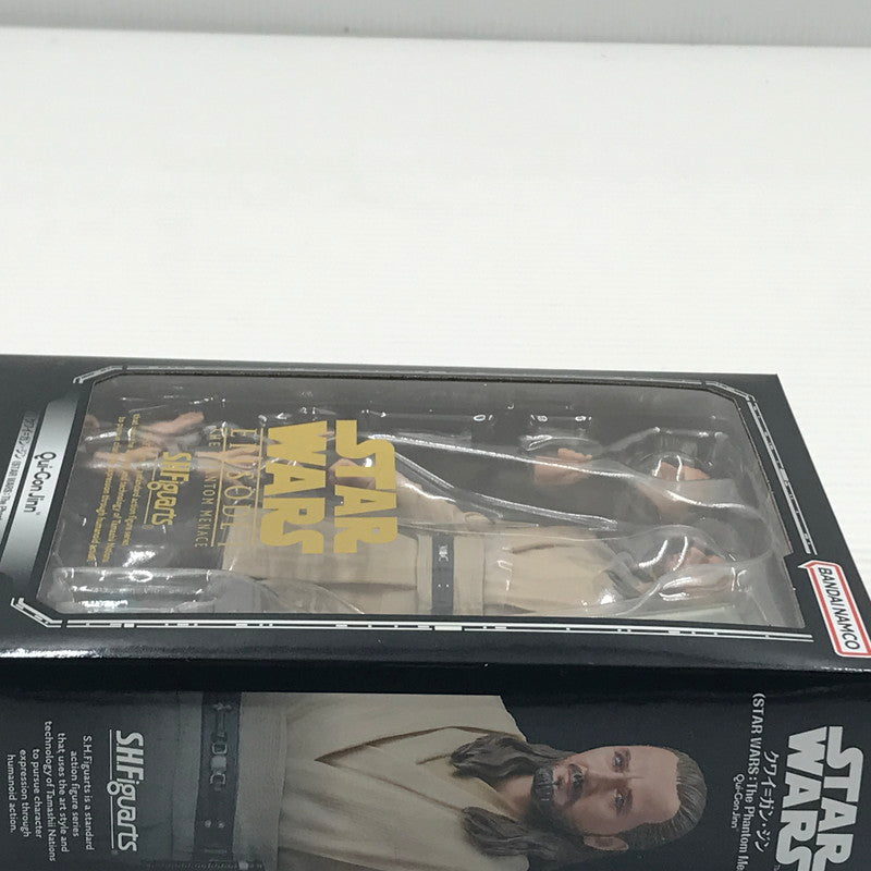 【中古美品】 バンダイスピリッツ S.H.Figuarts クワイ＝ガン・ジン (STAR WARS： The Phantom Menace) 未開封 055-261001-ti-15-tagh 万代Net店