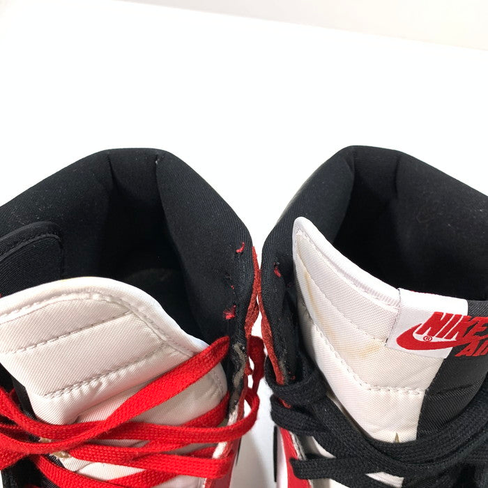 【中古品】【メンズ】 NIKE ナイキ 861428-061 AIR JORDAN 1 RETRO HIGH OG NRG HOMAGE TO HOME エアジョーダン 1 スニーカー 160-260208-gm-01-fuz サイズ：30.5cm カラー：レッド 万代Net店