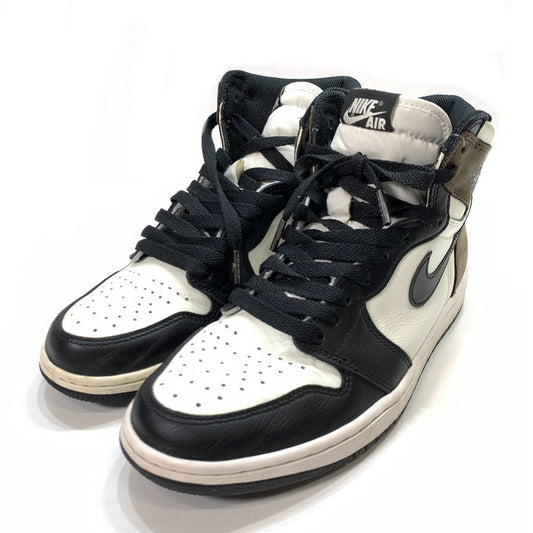 【中古品】【メンズ】 NIKE ナイキ 555088-105 AIR JORDAN 1 HIGH OG "SAIL/DARK MOCHA/BLACK" エアジョーダン 1 スニーカー 160-260208-gm-02-fuz サイズ：27.5cm カラー：ブラウン 万代Net店