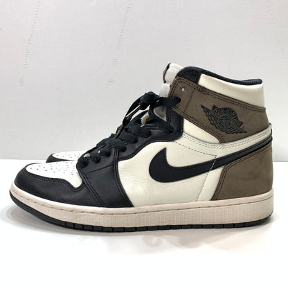【中古品】【メンズ】 NIKE ナイキ 555088-105 AIR JORDAN 1 HIGH OG "SAIL/DARK MOCHA/BLACK" エアジョーダン 1 スニーカー 160-260208-gm-02-fuz サイズ：27.5cm カラー：ブラウン 万代Net店