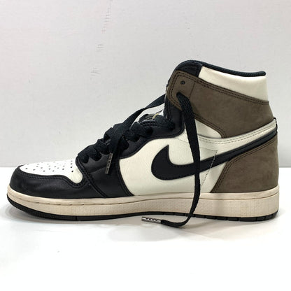 【中古品】【メンズ】 NIKE ナイキ 555088-105 AIR JORDAN 1 HIGH OG "SAIL/DARK MOCHA/BLACK" エアジョーダン 1 スニーカー 160-260208-gm-02-fuz サイズ：27.5cm カラー：ブラウン 万代Net店