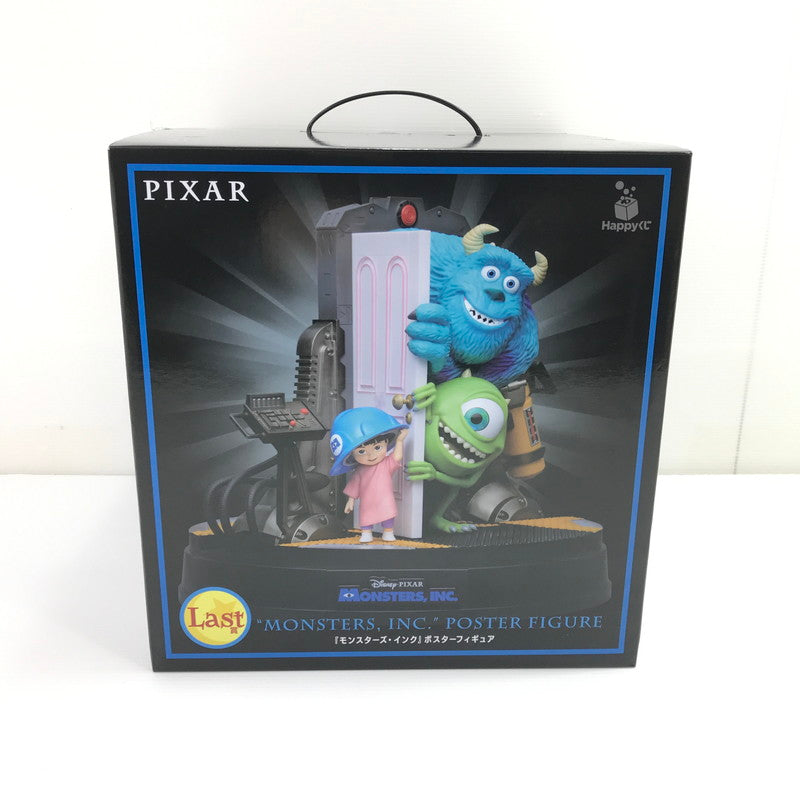 【中古美品】 Happyくじ PIXAR 2026 Last賞 モンスターズ・インク ポスターフィギュア 未開封 箱イタミあり 041-260628-ti-10-tag 万代Net店