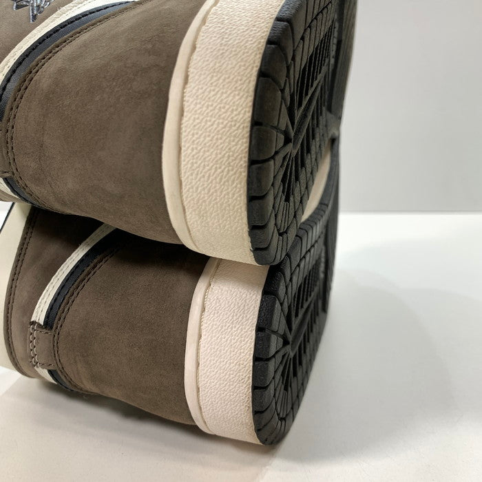 【中古品】【メンズ】 NIKE ナイキ 555088-105 AIR JORDAN 1 HIGH OG "SAIL/DARK MOCHA/BLACK" エアジョーダン 1 スニーカー 160-260208-gm-02-fuz サイズ：27.5cm カラー：ブラウン 万代Net店