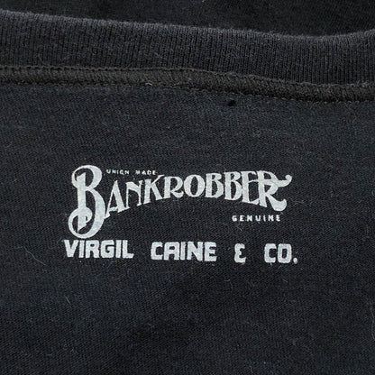 【現状渡し品】【メンズ】 BANKROBBER バンクロバー 半袖Tシャツ トップス 140-251119-hn-06-fur サイズ：S カラー：ブラック 万代Net店