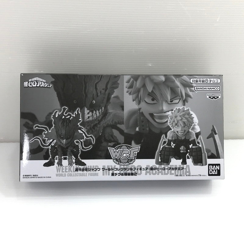 【中古美品】 週刊少年ジャンプ ワールドコレクタブルフィギュア 僕のヒーローアカデミア 黒デク＆爆豪勝己 バリュアブルサマー 応募者全員サービス 未開封 051-260628-ti-05-tag 万代Net店