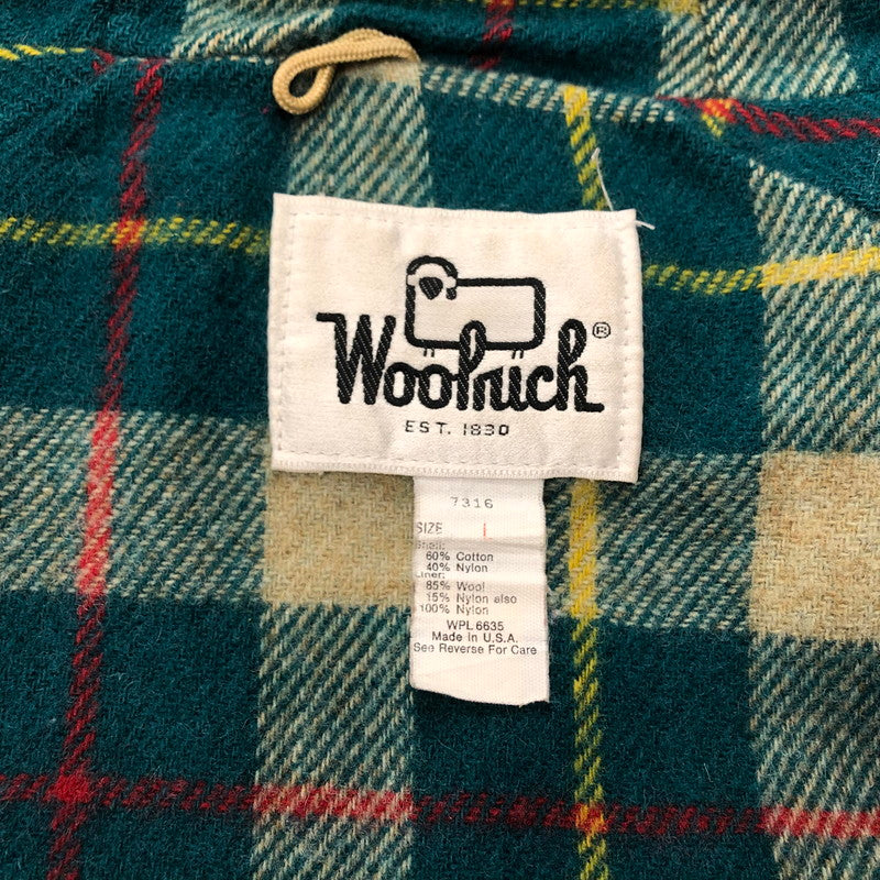 【中古品】【メンズ】 WOOLRICH ウールリッチ マウンテンパーカー ジャケット アウター 144-231222-ma-9-tei サイズ：L カラー：グリーン 万代Net店