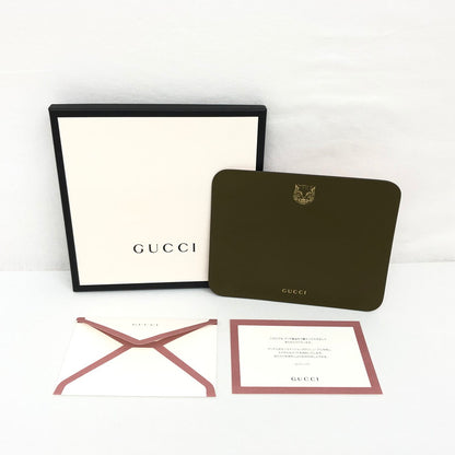 【中古美品】【メンズ/レディース】 GUCCI グッチ マウスパッド 183-241225-hn-03-fur カラー：ブラウン/ピンク 万代Net店