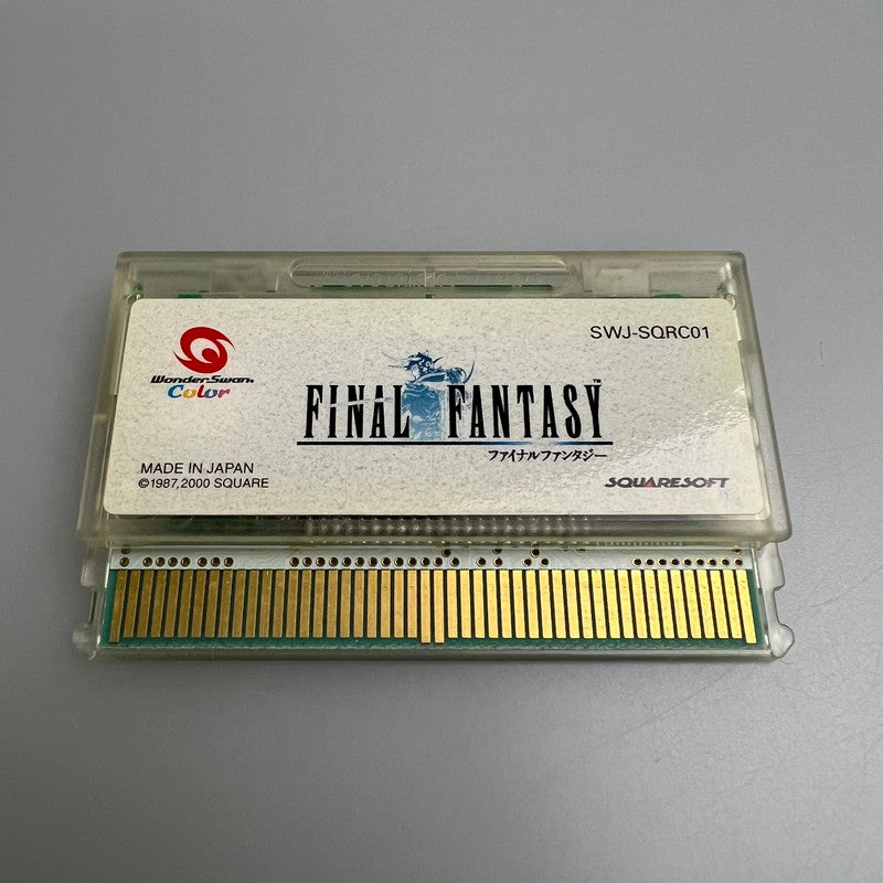 【中古品】 ファイナルファンタジー [特製ワンダースワン本体同梱版] WS 023-251129-SH-02-min 万代Net店