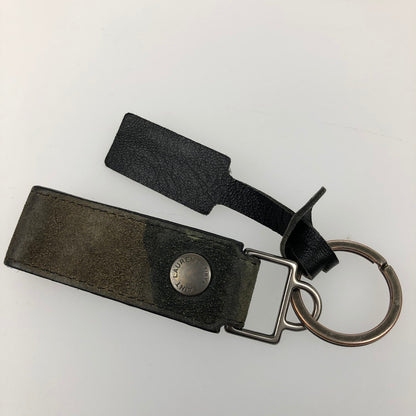 【中古品】【メンズ/レディース】 SAINT LAURENT サンローラン キーリング KEY RING HUNTING 付属品付き 183-241226-NS-13-iwa サイズ：リング幅:約3cm 全長:約12cm カラー：迷彩柄 万代Net店