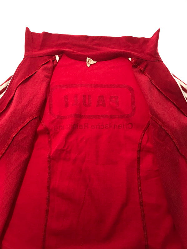【現状渡し品】【メンズ】 ADIDAS アディアス 70～80's TRACK JACKET 70～80年代 トラック ジャケット ライトアウター 146-260516-rt-30-tagh サイズ：不明 下記参照 カラー：レッド 万代Net店