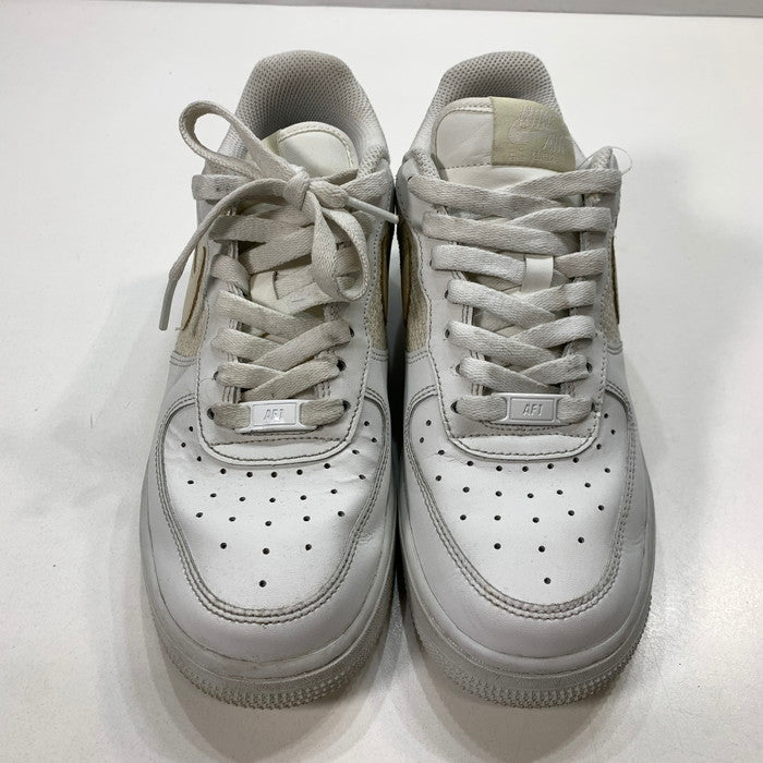 【中古品】【レディース】 NIKE ナイキ DJ9945-100 W AIR FORCE 1 07 ESS ウィメンズ エアフォース 1 スニーカー 166-260208-gm-06-fuz サイズ：25cm カラー：ホワイト 万代Net店
