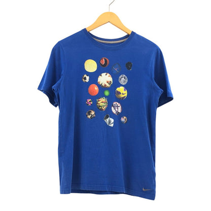 【現状渡し品】【メンズ】 NIKE ナイキ 半袖Tシャツ トップス 148-251119-hn-09-fur サイズ：L カラー：ブルー 万代Net店