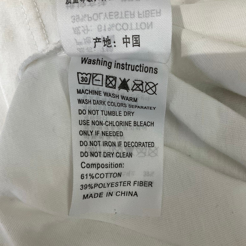 【中古品】【メンズ】 SSS SATTI MOUSE FLOWER LOGO T-SHIRT 147-260419-SS-08-iwa サイズ：XL カラー：ホワイト 万代Net店