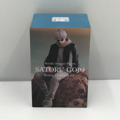 【中古美品】 フリュー 呪術廻戦 ぬーどるストッパーフィギュア 五条悟 ED2衣装ver. プライズ品 未開封 箱イタミあり 051-261002-ti-03-tagh 万代Net店