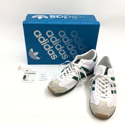 【中古品】【メンズ】 ADIDAS アディダス COUNTRY JAPAN IE4042 カントリージャパン スニーカー シューズ 靴 161-261008-hn-01-fur サイズ：29.5cm US11 1/2 カラー：ホワイト/グリーン 万代Net店