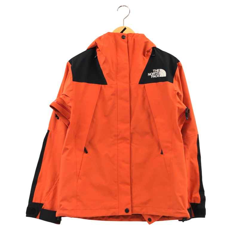 【中古品】【レディース】 THE NORTH FACE ザ・ノースフェイス MOUNTAIN JACKET NPW61800 マウンテンジャケット マウンテンパーカー アウター 144-260201-hn-05-fur サイズ：M カラー：オレンジ/ブラック 万代Net店