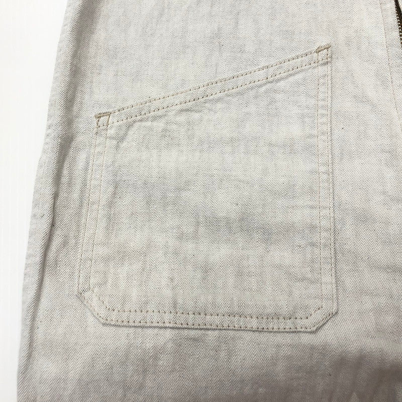 【中古品】【レディース】 AP370-11 DENIM TUBE SALOPETTES デニム チューブサロペット デッキパンツ 168-240525-tk-1-tei サイズ：S カラー：ホワイト 万代Net店