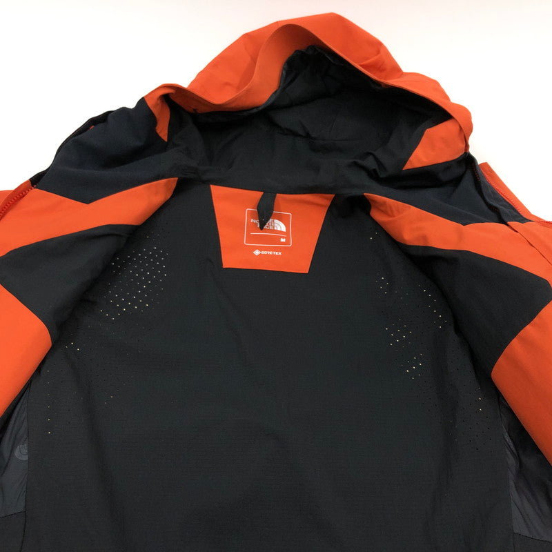 【中古品】【レディース】 THE NORTH FACE ザ・ノースフェイス MOUNTAIN JACKET NPW61800 マウンテンジャケット マウンテンパーカー アウター 144-260201-hn-05-fur サイズ：M カラー：オレンジ/ブラック 万代Net店