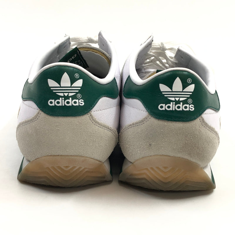 【中古品】【メンズ】 ADIDAS アディダス COUNTRY JAPAN IE4042 カントリージャパン スニーカー シューズ 靴 161-261008-hn-01-fur サイズ：29.5cm US11 1/2 カラー：ホワイト/グリーン 万代Net店