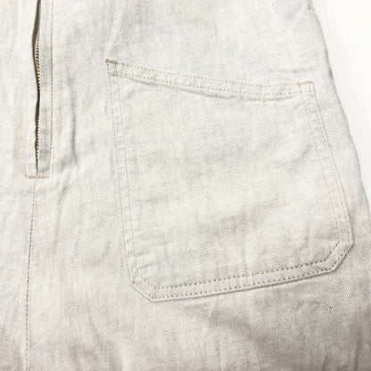 【中古品】【レディース】 AP370-11 DENIM TUBE SALOPETTES デニム チューブサロペット デッキパンツ 168-240525-tk-1-tei サイズ：S カラー：ホワイト 万代Net店