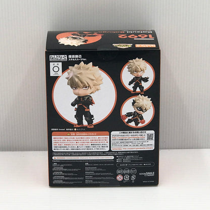 【中古美品】 ねんどろいど 1692 僕のヒーローアカデミア 爆豪勝己 ステルススーツVer. 未開封 箱ゆがみあり 051-261002-ti-04-tagh 万代Net店
