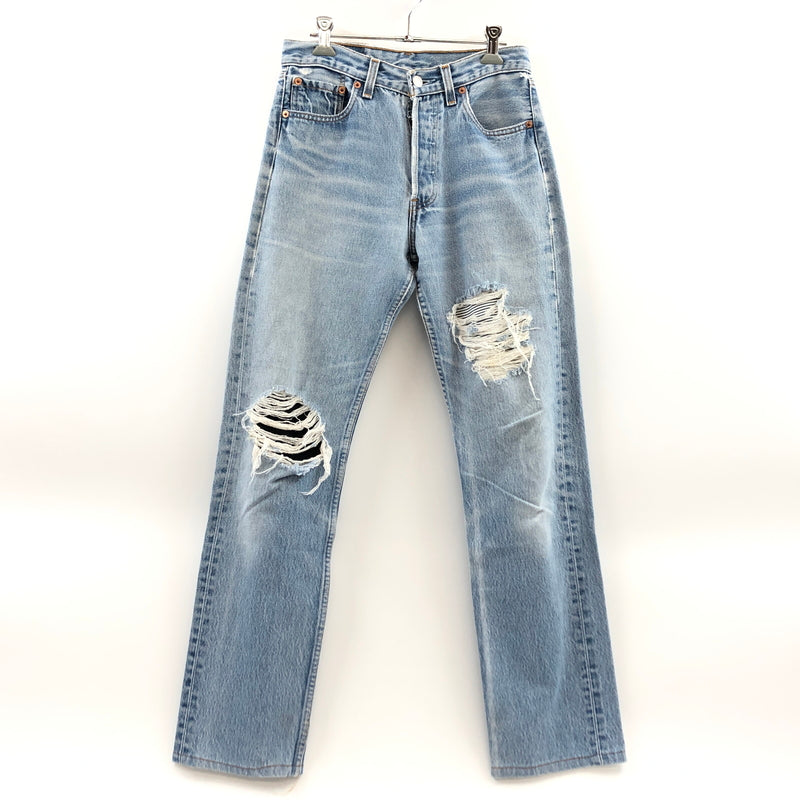 【ジャンク品】【メンズ】 LEVI'S リーバイス 90S 501XX DENIM PANTS 501-0000 刻印524 98年製 デニムパンツ ボトムス 157-260713-hn-01-fur サイズ：29×36 カラー：ブルー系 万代Net店