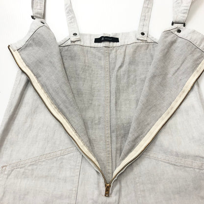 【中古品】【レディース】 AP370-11 DENIM TUBE SALOPETTES デニム チューブサロペット デッキパンツ 168-240525-tk-1-tei サイズ：S カラー：ホワイト 万代Net店