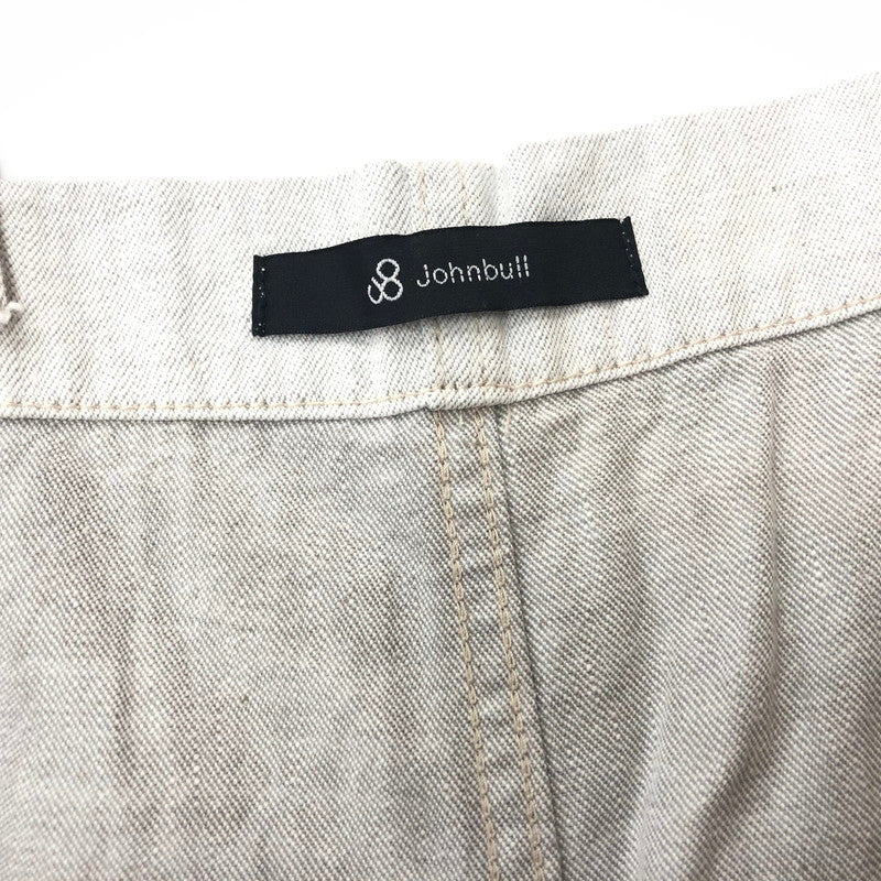 【中古品】【レディース】 AP370-11 DENIM TUBE SALOPETTES デニム チューブサロペット デッキパンツ 168-240525-tk-1-tei サイズ：S カラー：ホワイト 万代Net店