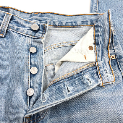 【ジャンク品】【メンズ】 LEVI'S リーバイス 90S 501XX DENIM PANTS 501-0000 刻印524 98年製 デニムパンツ ボトムス 157-260713-hn-01-fur サイズ：29×36 カラー：ブルー系 万代Net店