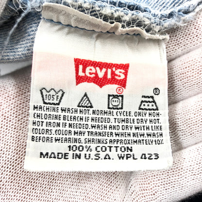 【ジャンク品】【メンズ】 LEVI'S リーバイス 90S 501XX DENIM PANTS 501-0000 刻印524 98年製 デニムパンツ ボトムス 157-260713-hn-01-fur サイズ：29×36 カラー：ブルー系 万代Net店
