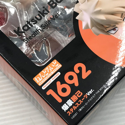 【中古美品】 ねんどろいど 1692 僕のヒーローアカデミア 爆豪勝己 ステルススーツVer. 未開封 箱ゆがみあり 051-261002-ti-04-tagh 万代Net店