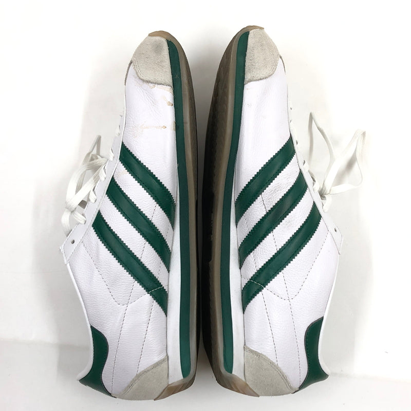 【中古品】【メンズ】 ADIDAS アディダス COUNTRY JAPAN IE4042 カントリージャパン スニーカー シューズ 靴 161-261008-hn-01-fur サイズ：29.5cm US11 1/2 カラー：ホワイト/グリーン 万代Net店