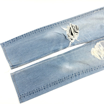 【ジャンク品】【メンズ】 LEVI'S リーバイス 90S 501XX DENIM PANTS 501-0000 刻印524 98年製 デニムパンツ ボトムス 157-260713-hn-01-fur サイズ：29×36 カラー：ブルー系 万代Net店