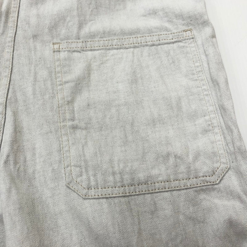 【中古品】【レディース】 AP370-11 DENIM TUBE SALOPETTES デニム チューブサロペット デッキパンツ 168-240525-tk-1-tei サイズ：S カラー：ホワイト 万代Net店