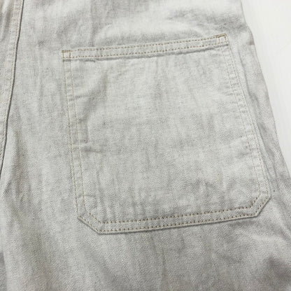 【中古品】【レディース】 AP370-11 DENIM TUBE SALOPETTES デニム チューブサロペット デッキパンツ 168-240525-tk-1-tei サイズ：S カラー：ホワイト 万代Net店
